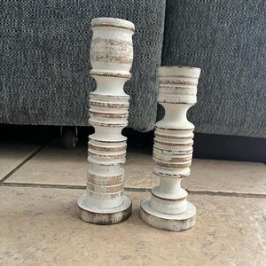 Farmhouse Candle Holders